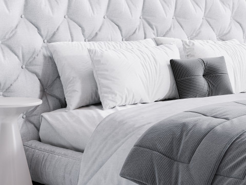 Full Moon Bed by Bonaldo 3D Модель