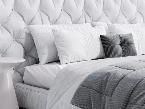Full Moon Bed by Bonaldo 3D Model