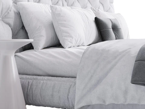 Full Moon Bed by Bonaldo 3D Model