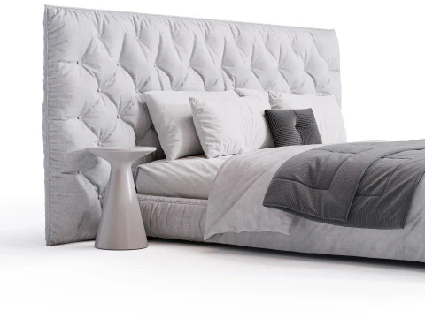 Full Moon Bed by Bonaldo 3D Model