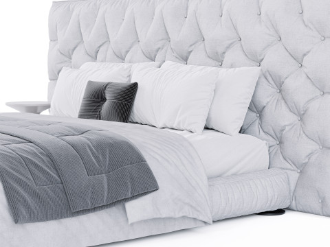Full Moon Bed by Bonaldo 3D Модель