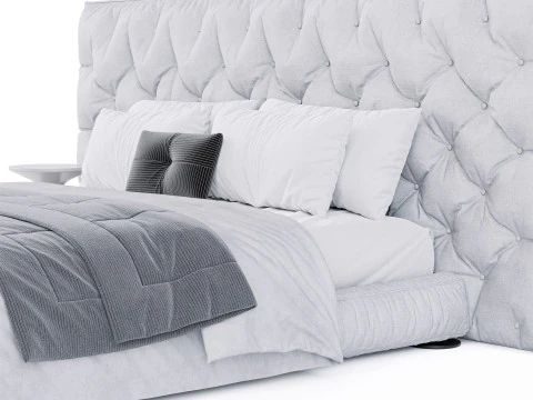 Full Moon Bed by Bonaldo 3D Model