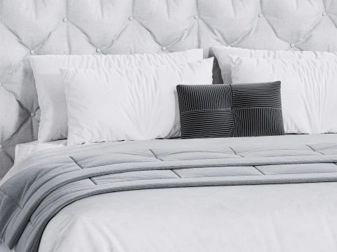 Full Moon Bed by Bonaldo 3D Model