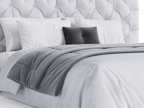Full Moon Bed by Bonaldo 3D Модель