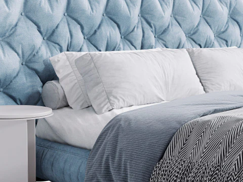 Full Moon Bed by Bonaldo 3D Model