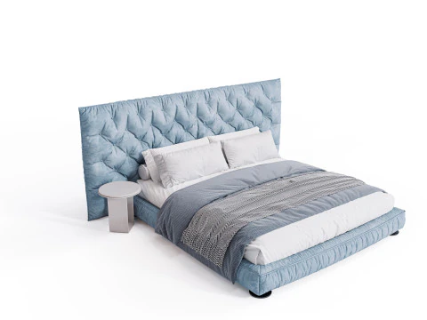 Full Moon Bed by Bonaldo 3D Model