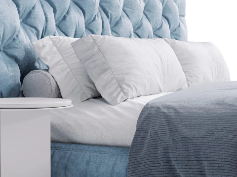 Full Moon Bed by Bonaldo 3D Model