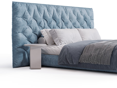 Full Moon Bed by Bonaldo 3D Модель