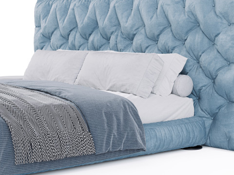 Full Moon Bed by Bonaldo 3D Модель