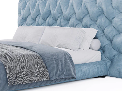 Full Moon Bed by Bonaldo 3D Model