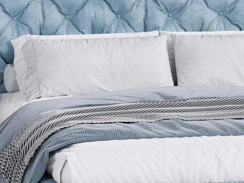 Full Moon Bed by Bonaldo 3D Model