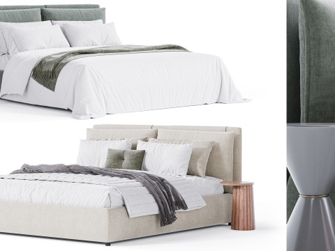 Blend Bed By Diotti 3D Model