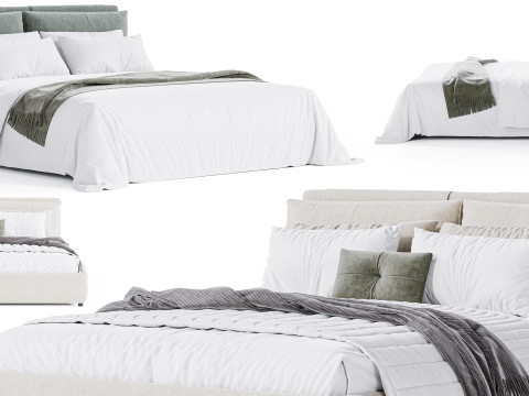 Blend Bed By Diotti 3D Model