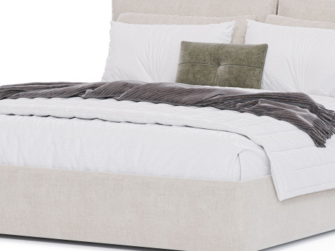 Blend Bed By Diotti 3D Model