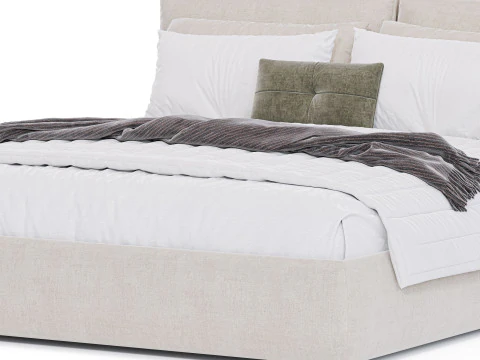 Blend Bed By Diotti 3D Model