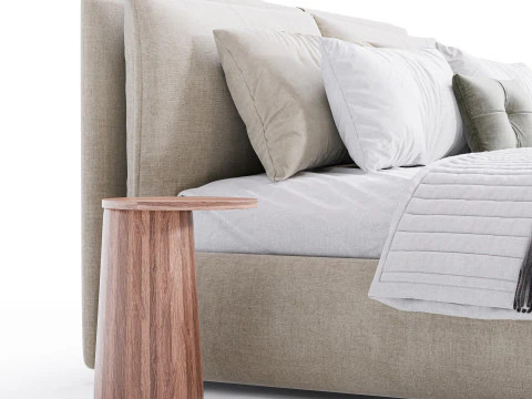 Blend Bed By Diotti 3D Model