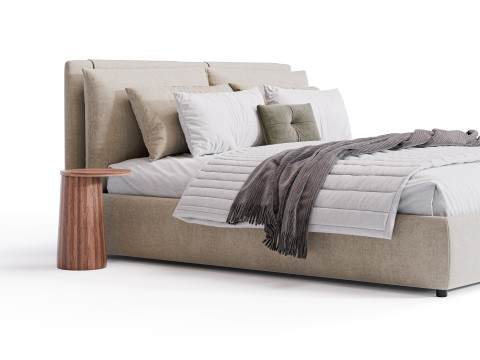 Blend Bed By Diotti 3D Model