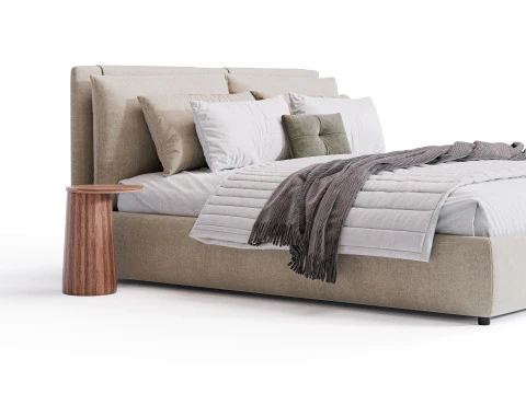 Blend Bed By Diotti 3D Model