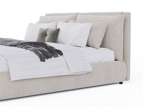 Blend Bed By Diotti 3D Model