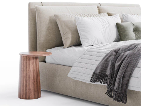Blend Bed By Diotti 3D Model