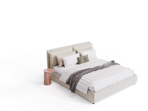 Blend Bed By Diotti 3D Model