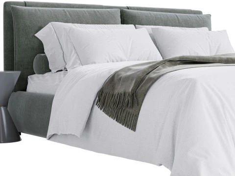 Blend Bed By Diotti 3D Model