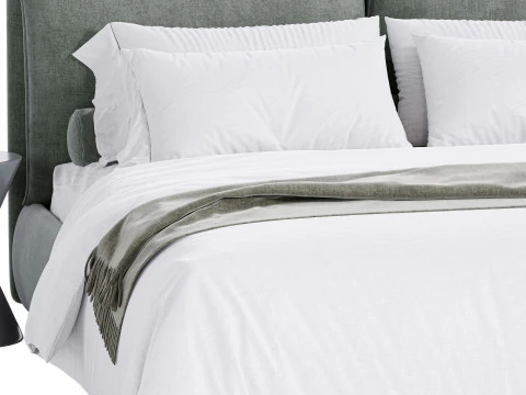 Blend Bed By Diotti 3D Model