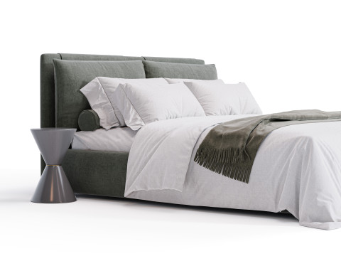 Blend Bed By Diotti 3D Model