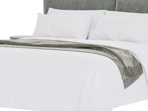 Blend Bed By Diotti 3D Model