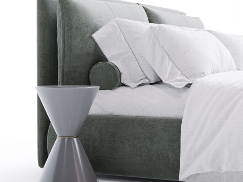 Blend Bed By Diotti 3D Model
