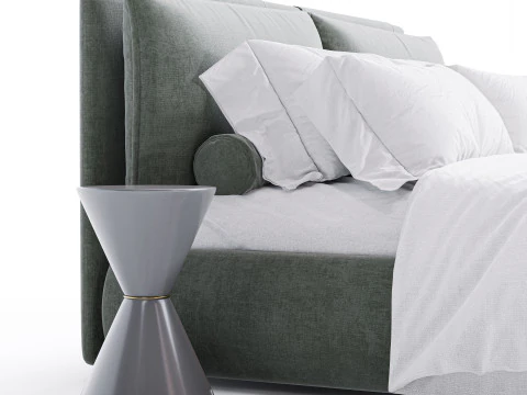 Blend Bed By Diotti 3D Model