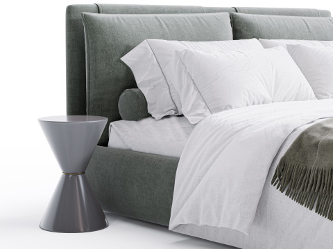 Blend Bed By Diotti 3D Model