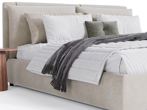 Blend Bed By Diotti 3D Model