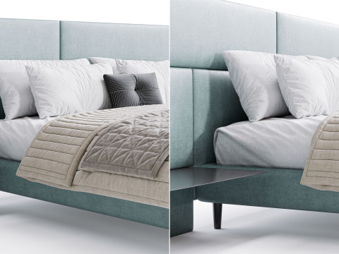 Boiserie Jolly Bed By Diotti 3D Model