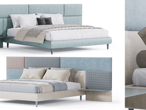 Boiserie Jolly Bed By Diotti 3D Model