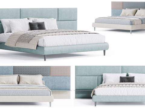 Boiserie Jolly Bed By Diotti 3D Model