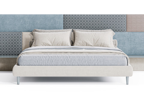 Boiserie Jolly Bed By Diotti 3D Model