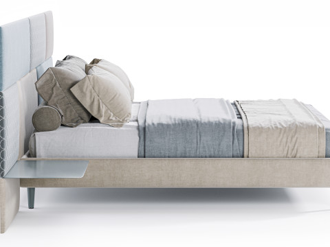 Boiserie Jolly Bed By Diotti 3D Model