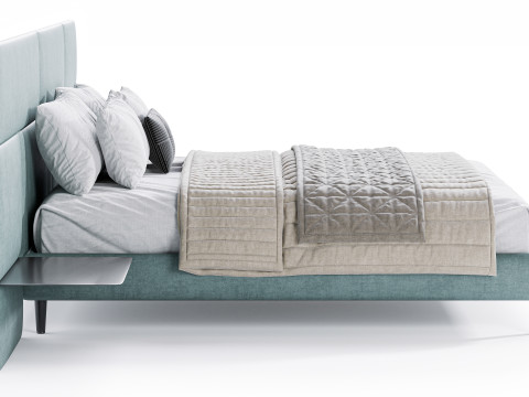 Boiserie Jolly Bed By Diotti 3D Model
