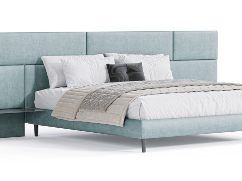 Boiserie Jolly Bed By Diotti 3D Model
