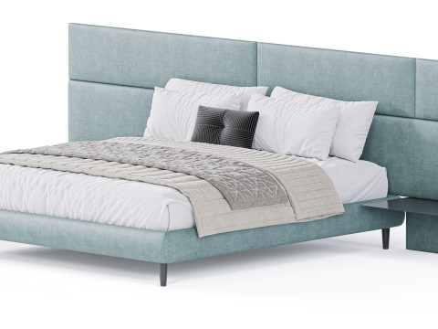 Boiserie Jolly Bed By Diotti 3D Model