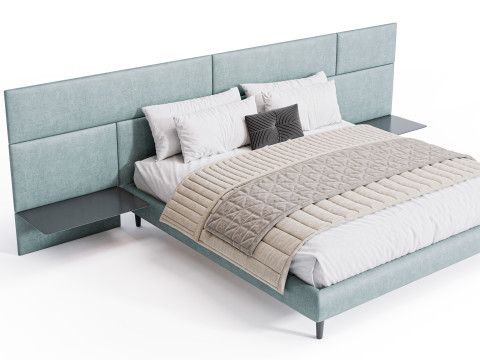 Boiserie Jolly Bed By Diotti 3D Model