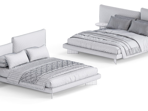 Cooper Bed By Diotti 3D Модель