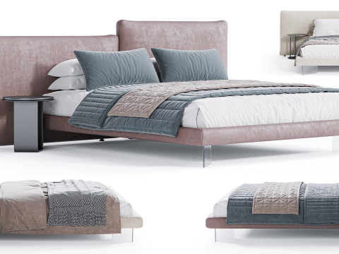 Cooper Bed By Diotti 3D Модель