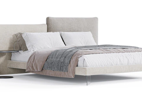 Cooper Bed By Diotti 3D Model