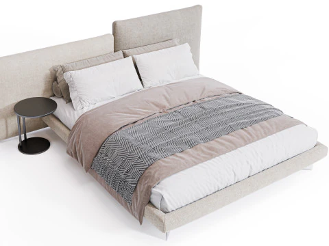 Cooper Bed By Diotti 3D Model