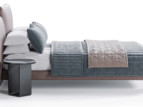 Cooper Bed By Diotti 3D Model