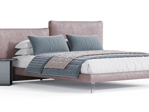 Cooper Bed By Diotti 3D Model