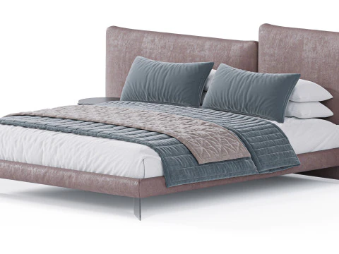 Cooper Bed By Diotti 3D Model