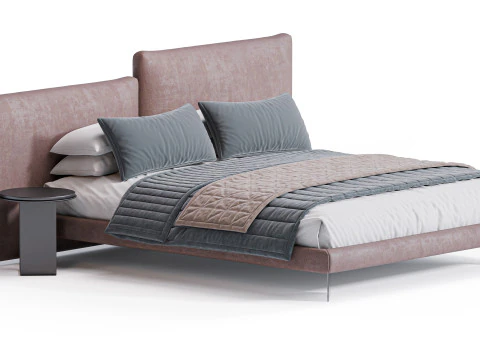 Cooper Bed By Diotti 3D Model